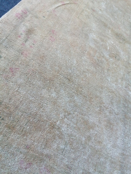 7.5 x 4.3 Muted Rugs, Hand Made Rug, Oushak Rug, Rustic Rug, Bohemian Rug, Rug Runner, Turkish Rug, Farmhouse Rug, Vintage Rug, Wool rug