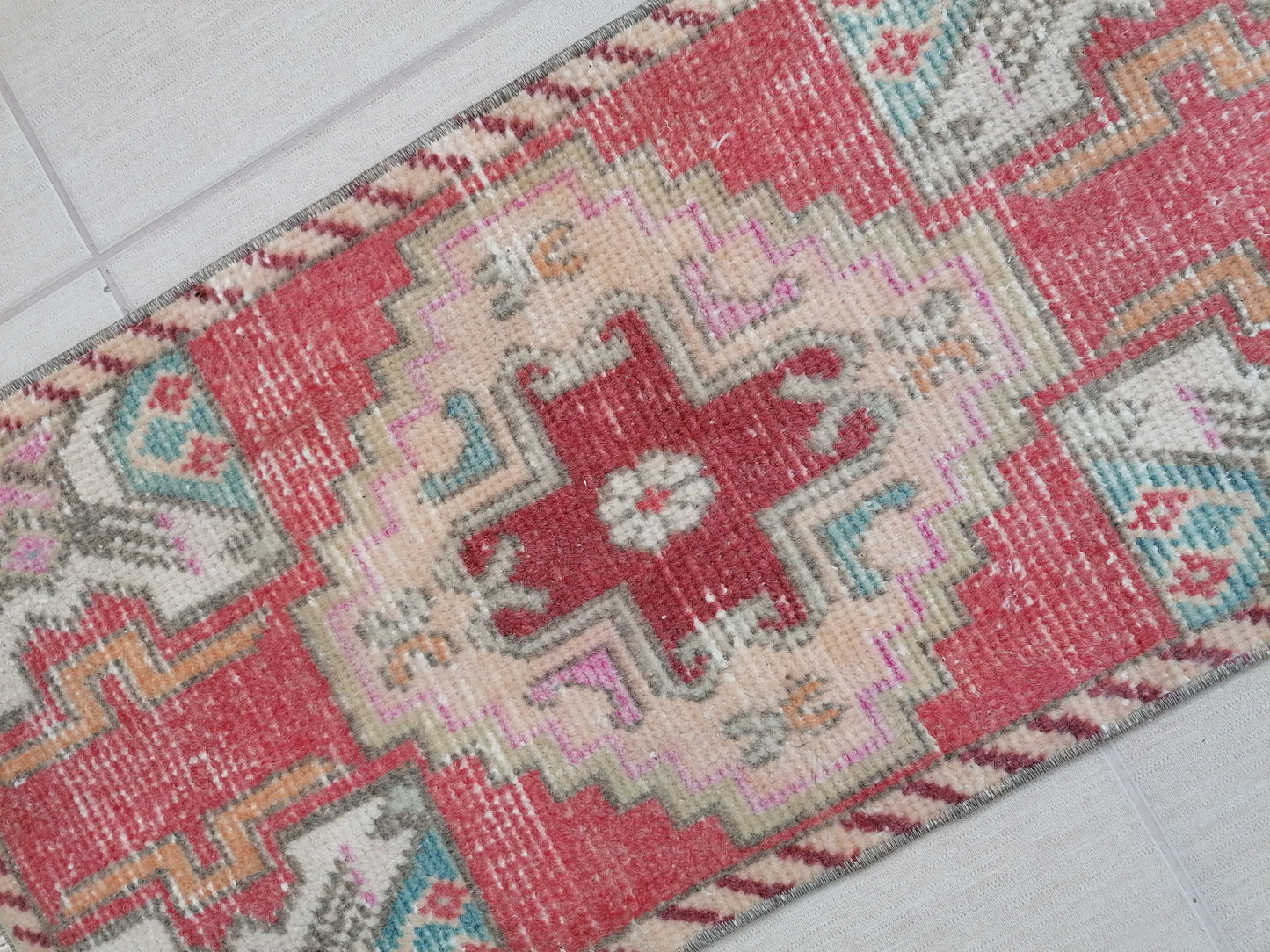 Turkısh rug, vıntage small rug, vıntage turkısh rug, hand made rug,wool rug
