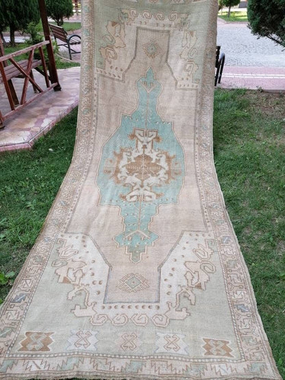 5x13 feet oversize living room rug, handmade runner area, hallway rug oversize, vintage rug runner, turkish bedroom rug,entryway large rug