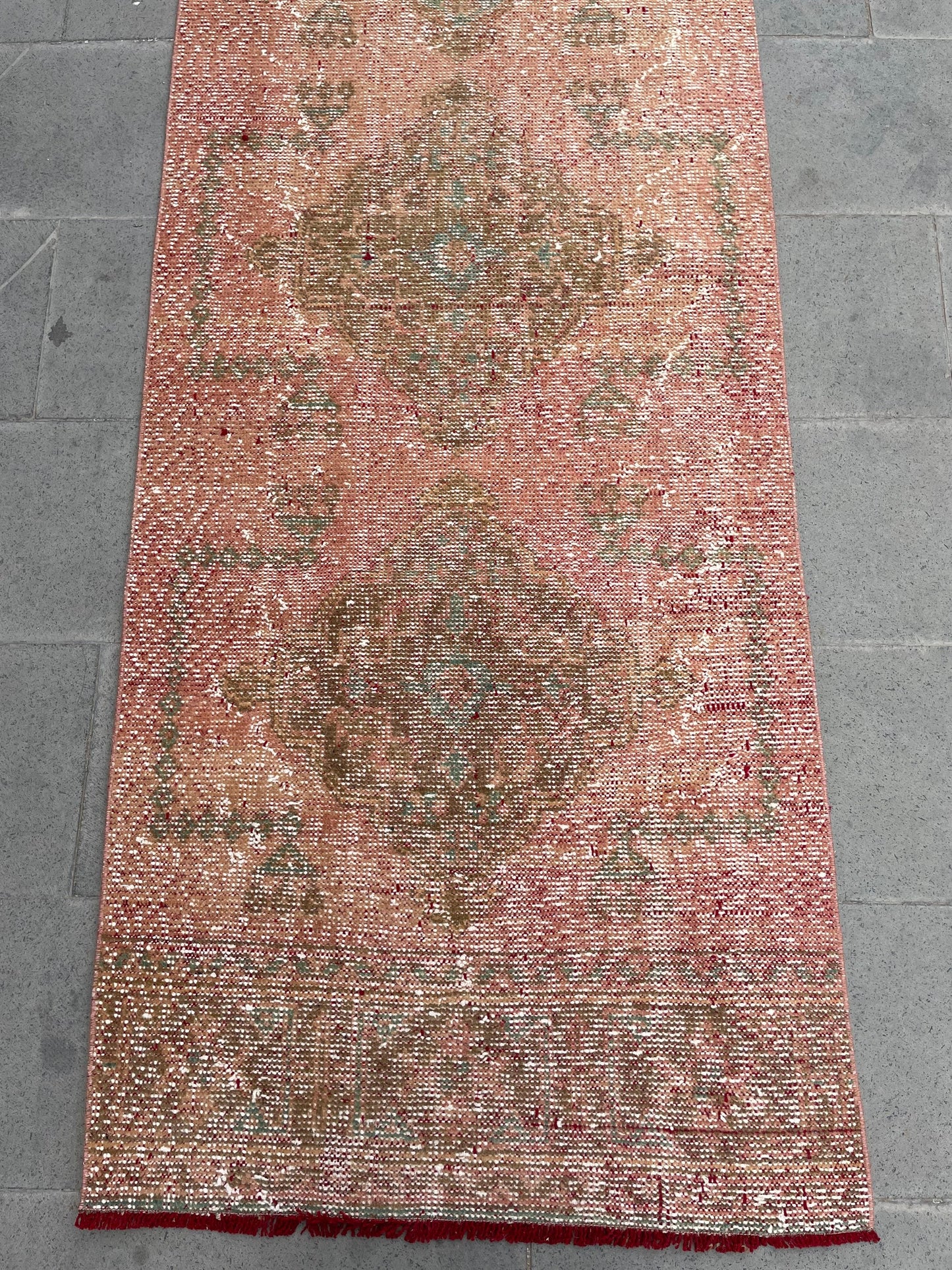 Distressed Vintage Runner Extra Long Turkish Runner 2.7 x 19.7  Stair Runner Rug Vintage Runner XL Oriental Runner Staircase Handmade Runner