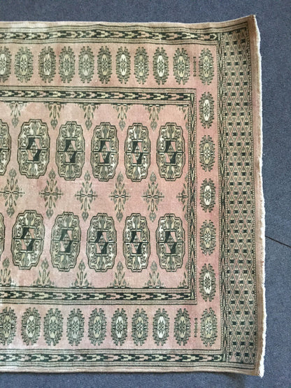 3x4 feet faded vintage small rug, natural black wool rug, morracon oushak handmade small rug, living room persian small rug, bedroom rug