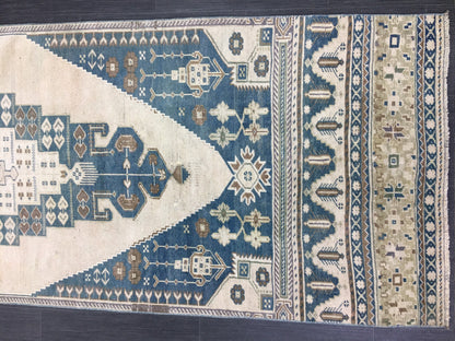 Oushak Runner Rug 2.8 x 10 Turkish Runner Rug Vintage Runner Rug Hallway Runner Rug Kitchen Runner Rug Wool Runner Rug Wool Hand Knotted Rug