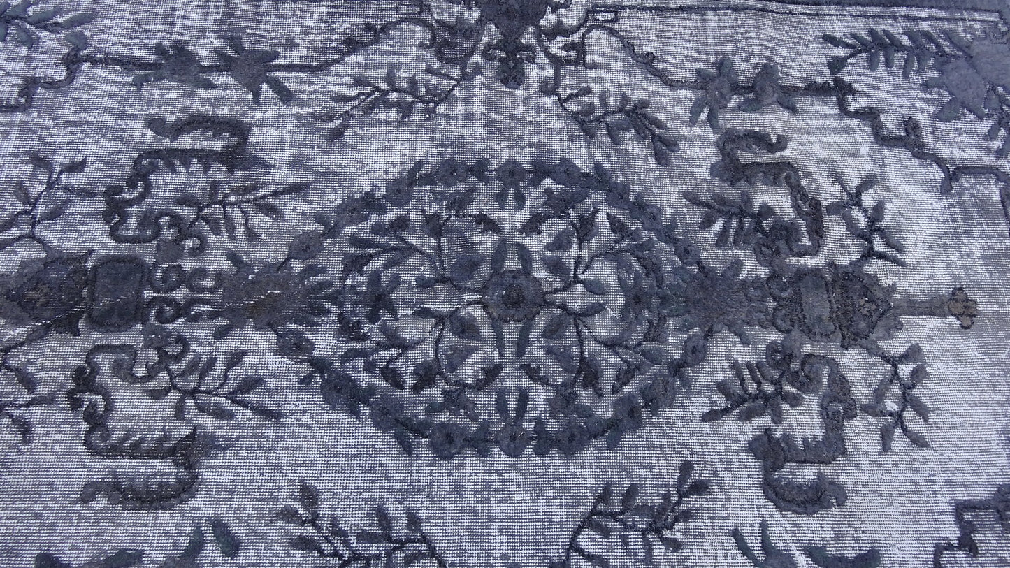 Grey Area Rug Vintage Rug Vintage living room rug Dark wool  Oriental RUG, Turkey Rugs Modern Oushak Rug Modern rug, Vintage Rug Persian