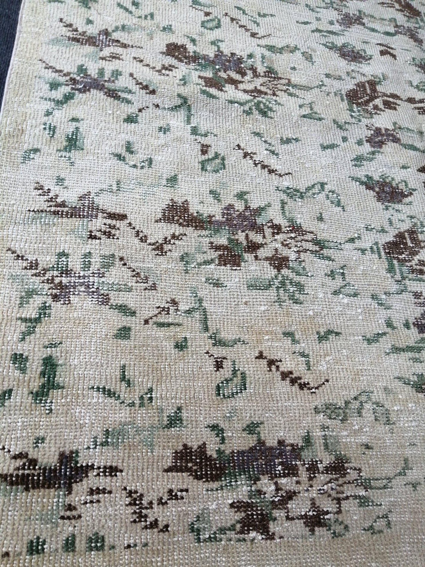 5 x 9.3 Floral Rug, Oushak Rug, Turkish Rug, Hand Made Rug,Oushak antique Rug,Hand woven Rug,Weaving Rug,Ethnic Rug,Kitchen Rug