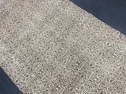 Neutral Oushak Runner Rug Turkish 4.7 x 9 Rug Runner Vintage Runner Hallway Runner Rug Persian Kitchen Runner Rug Oriental Wool Runner Rug