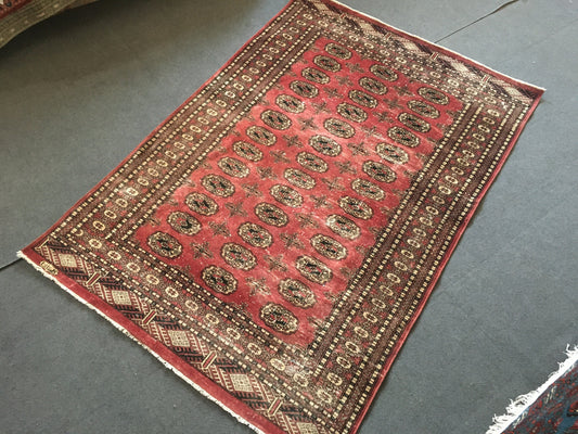 4x6 feet new turkish medium rug, vintage handmade red kitchen floor rug, soft oushak bedroom rug, oushak living room area large wool rugs