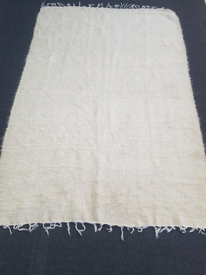Turkish long hair rug, tulu rug,turkish rug, free shipping,75x50 inches,blanket hand made, oushak rug turkish rug, handmade rug blanket rug