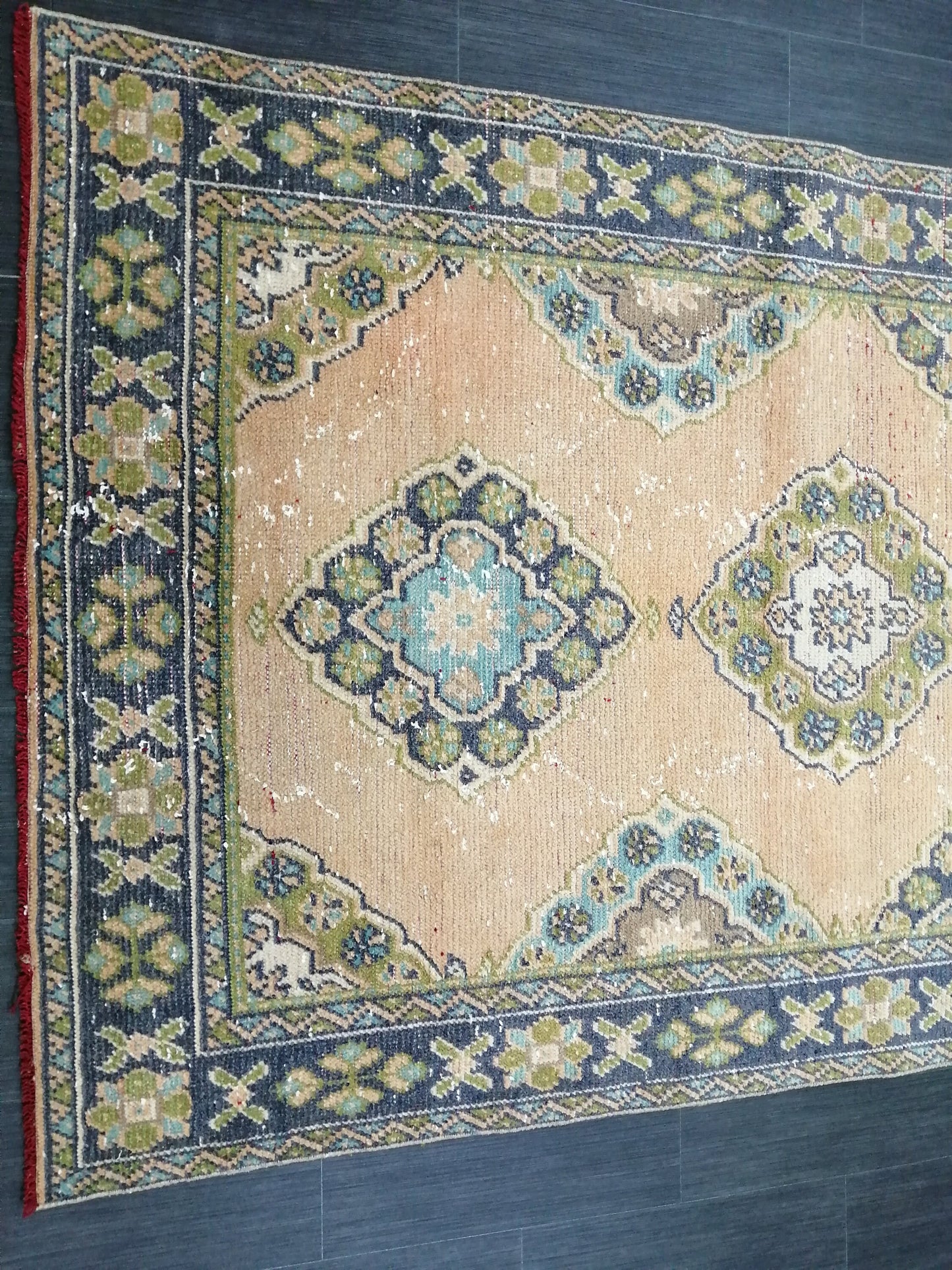 11.3 x 4.5 Large Rugs, Handmade Rug, Oushak Rug, Rustic Rug, Bohemian Rug, Qualty Runner, Turkish Rug, Farmhouse Rug, Vintage Rug, Wool rug