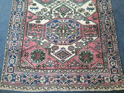 Turkish Rug Oushak 4.4 x 7.7 Rug, Oushak Rugs, Wool Oushak Rug, Oushak Runner Rugs, Runner Rug, Vintage Rug, Hand Made Rug