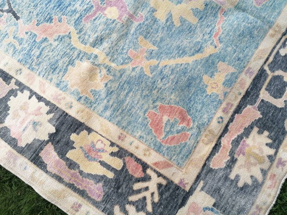 8.7x9.3 feet oversize vintage rug, new turkish rug, oversize living room rug, handmade wool lounge area oversize rug, bohemian anatolian rug