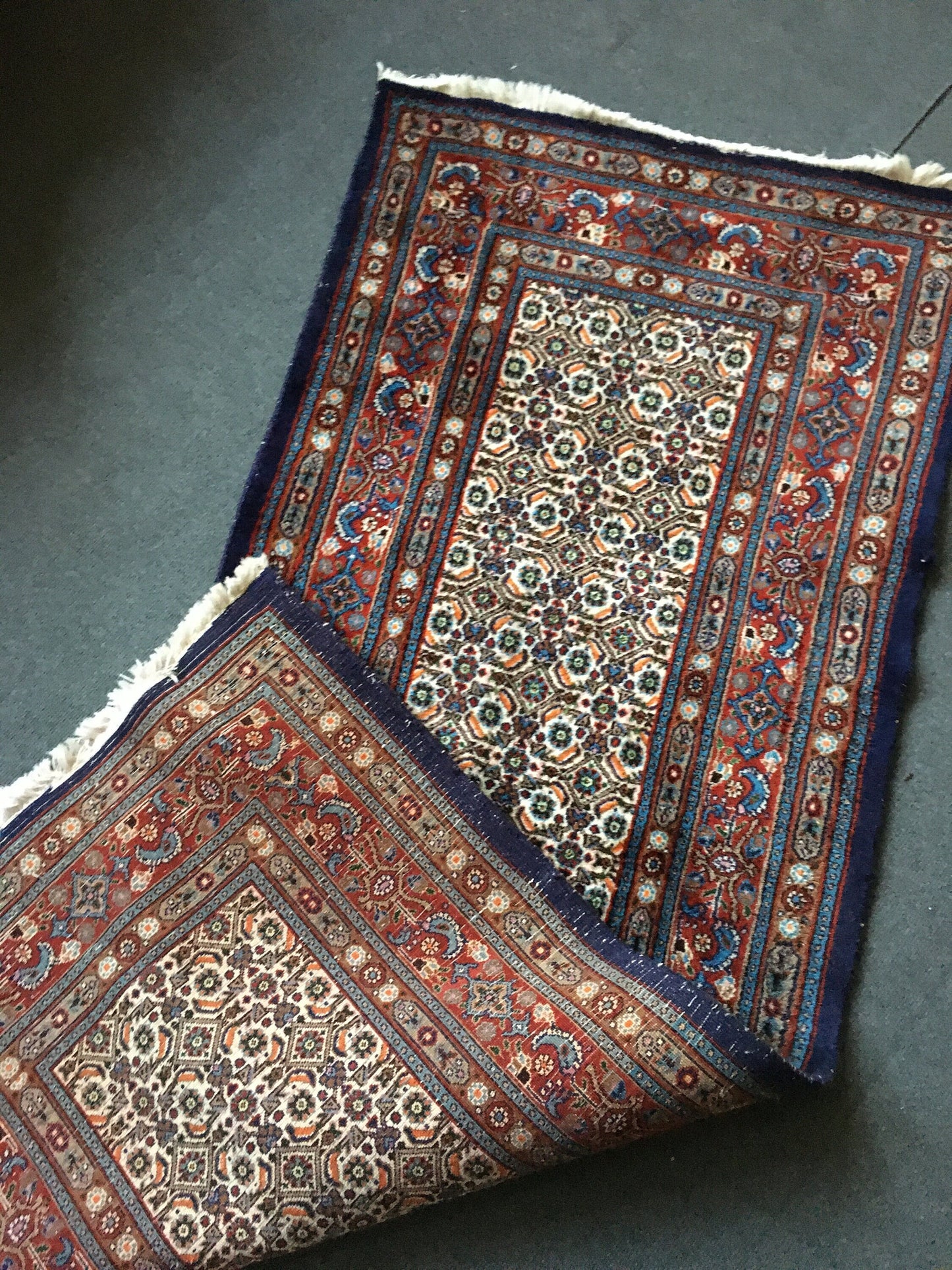 3x6 feet vintage wool long runnner rug, handmade blue kitchen floor long runner, bedroom area mini runner, bathroom mini runner,bohemian rug