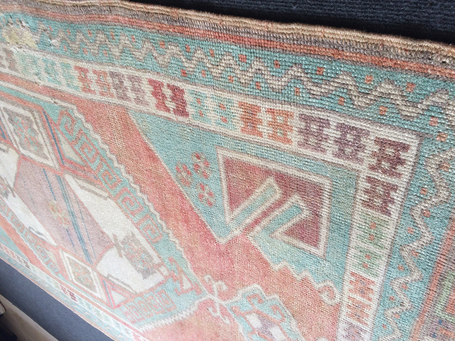 Rugs, Hand Made Rug, Oushak Rug, Turkish Rugs, Bohemian Rug, Oriental Turkish Rug, Farmhouse Rug, Vintage Rug, Wool  Oushak Rug Wool Rugs