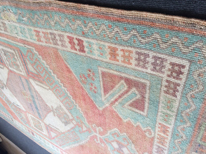 Rugs, Hand Made Rug, Oushak Rug, Turkish Rugs, Bohemian Rug, Oriental Turkish Rug, Farmhouse Rug, Vintage Rug, Wool  Oushak Rug Wool Rugs