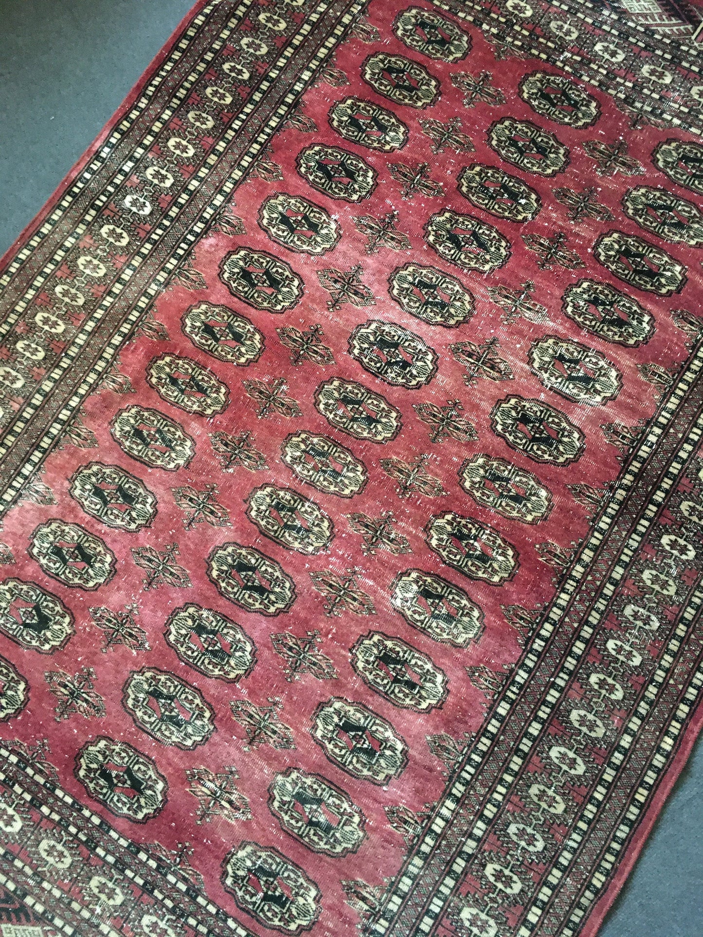 4x6 feet new turkish medium rug, vintage handmade red kitchen floor rug, soft oushak bedroom rug, oushak living room area large wool rugs