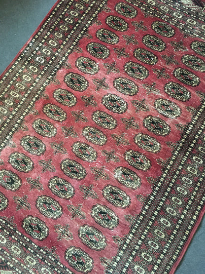 4x6 feet new turkish medium rug, vintage handmade red kitchen floor rug, soft oushak bedroom rug, oushak living room area large wool rugs