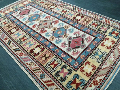 6.4 x 3.9 VINTAGE Rug  Hand Made Runner Rug, Oushak Runner Rug, Rustic Rug, Bohemian Rug, Rug Runner, Turkish Rug, Farmhouse Rug