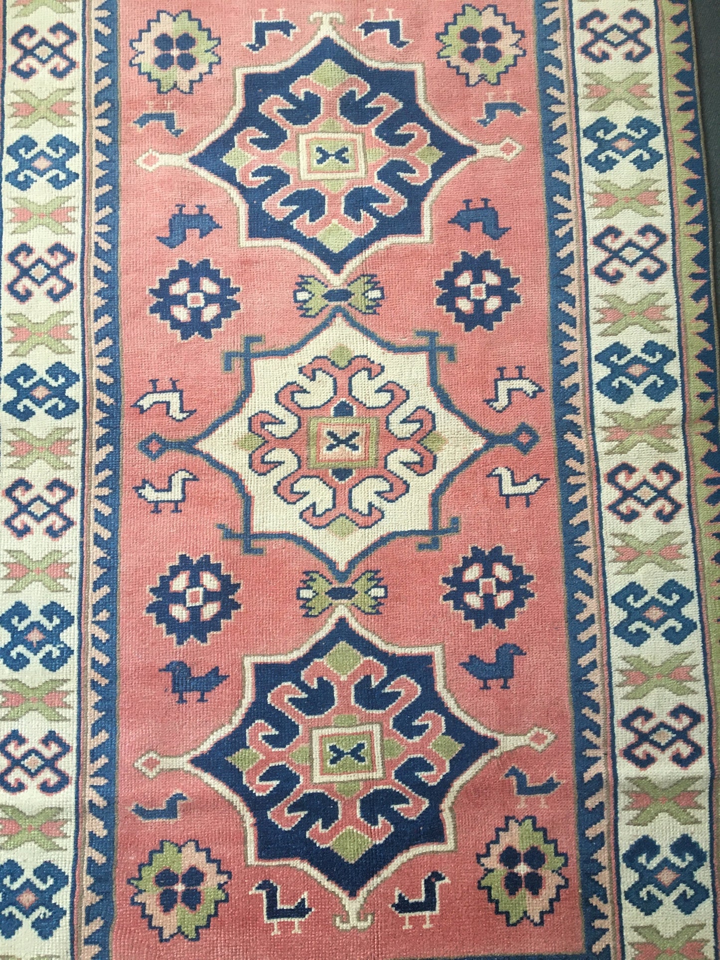 4x6 feet pink largest living room rug, handmadae blue kitchen area rug, vintage wool etnique wide bedroom rug, bathroom floor large carpet