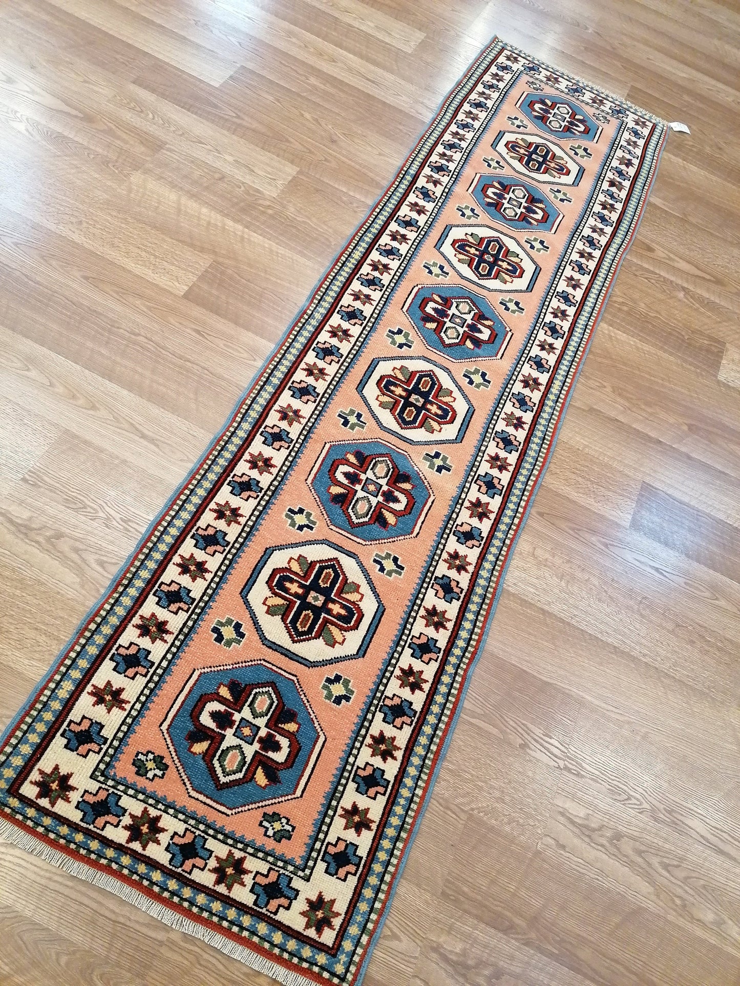 9'x2'4 turkish runner rug,oushak  runner rug,vintage rug,kitchen rug,vintage oushak rug, vintage anatolian rug,unique hand made rug,bohemian