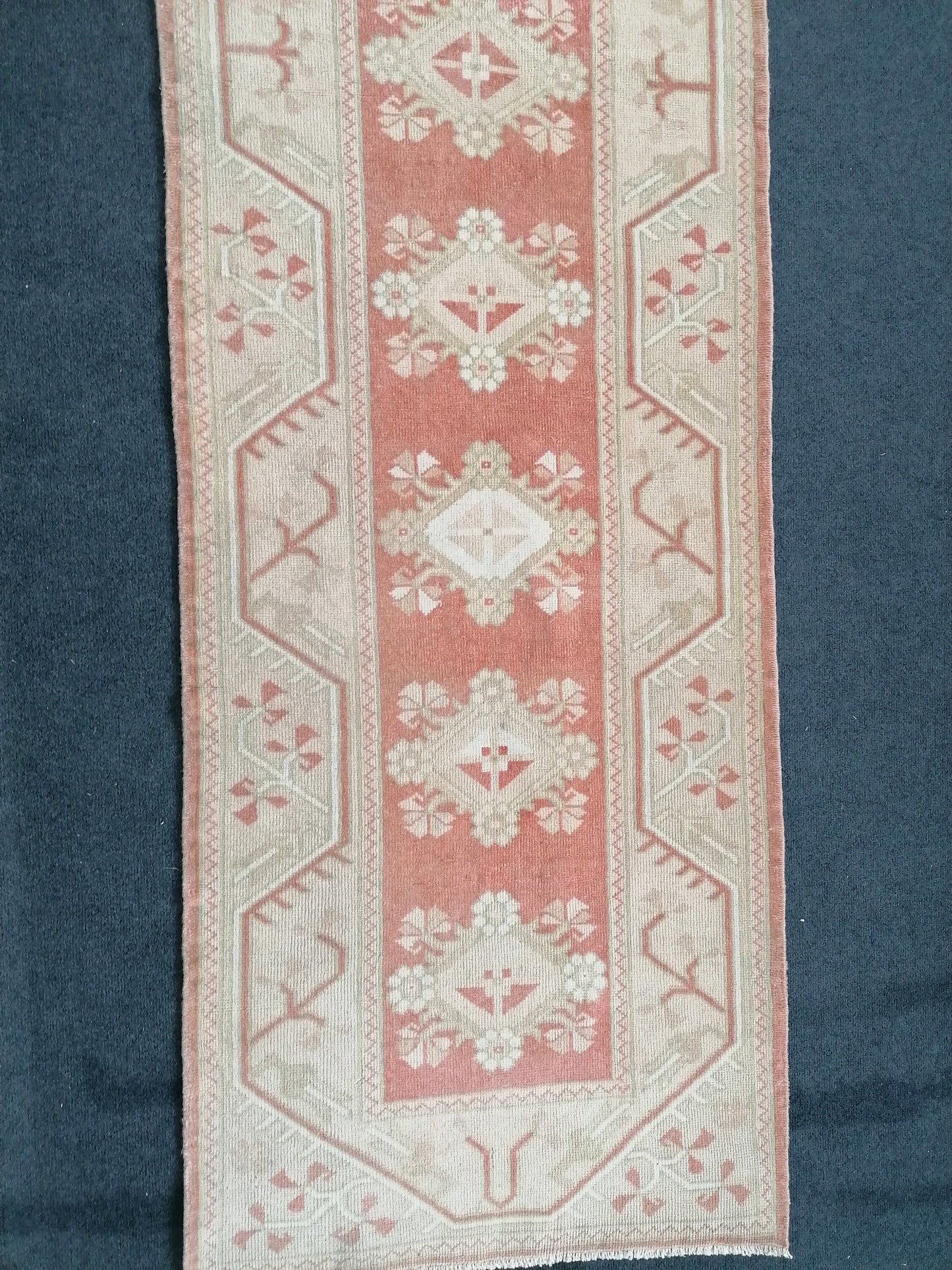 Runner rug 10'x2'7 turkish vintage runner rug,hallway runner rug,kitchen runner rug turkish
