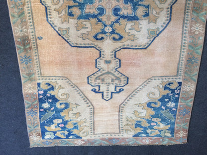 OUSHAK RUG TURKISH Oushak Rug Vintage Rug Turkish Rugs Wool Oushak Rug Hand Made Rugs Vintage Turkish Rug