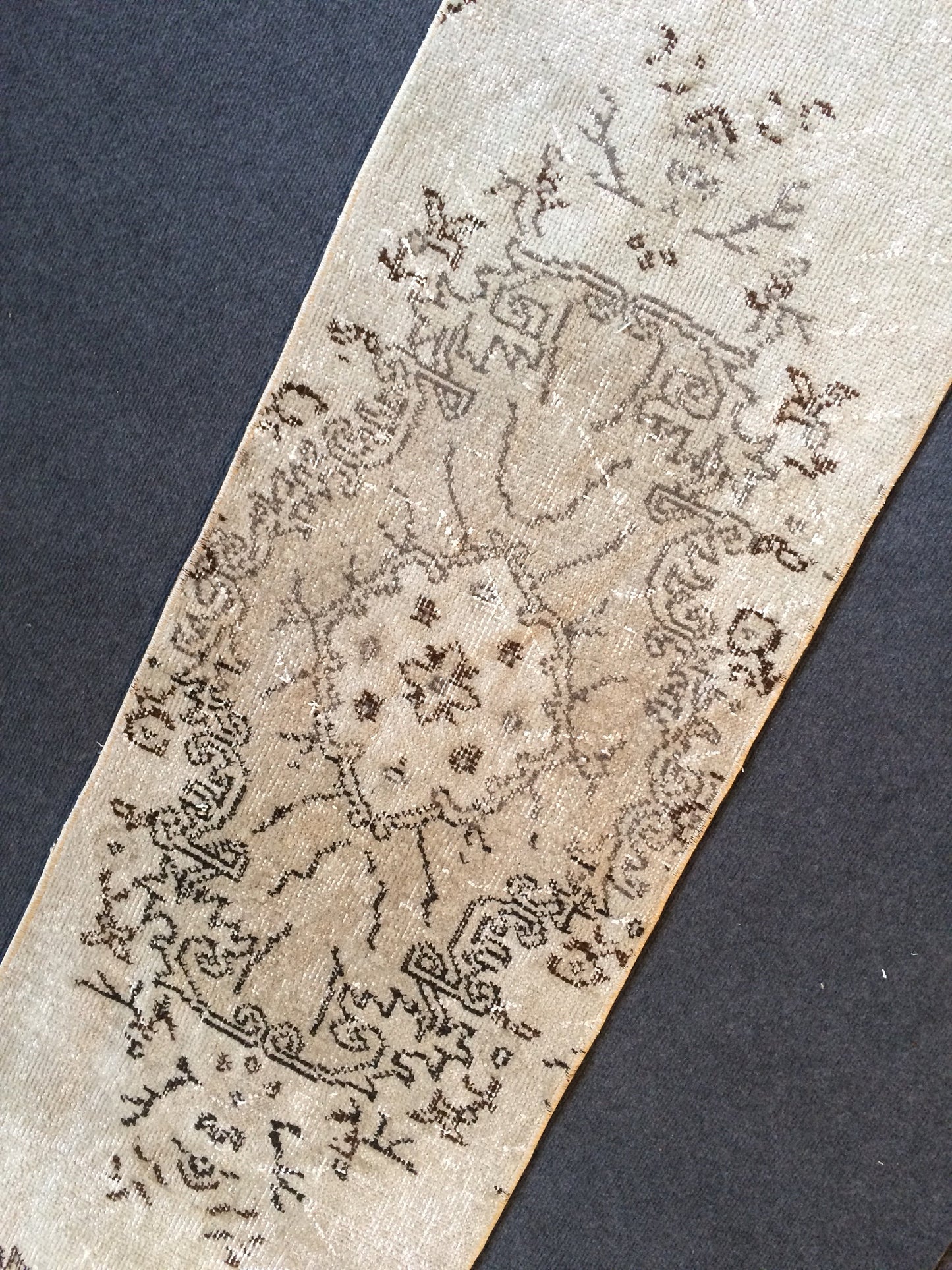 Vintage Rug Runner Turkish Runner  Rug, Boho Runner Rug, Living Room Rug,Oushak Rug Runner Vintage Flooring Hallway Long Run