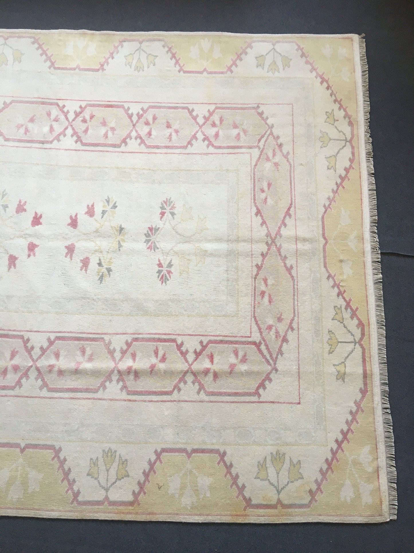 5x7 feet  muted turkish rug, pastel bohemian rug, vintage oushak rug, wool etnique rug, kitchen rug, living room rug, lounge area floor rugs