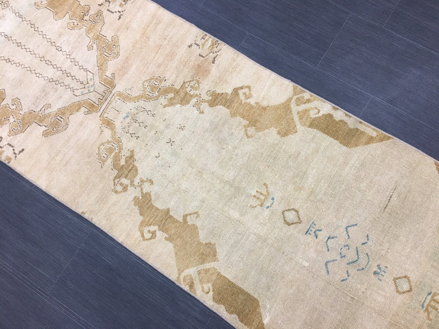 XL Wool Handmade Runner Rug 2.6 x 14 Long TURKISH Runner Rug Vintage Runner Rug Oriental Runner Rug Staircase Runner rug Hand Knotted Runner