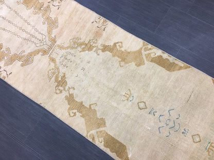 XL Wool Handmade Runner Rug 2.6 x 14 Long TURKISH Runner Rug Vintage Runner Rug Oriental Runner Rug Staircase Runner rug Hand Knotted Runner