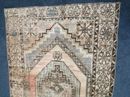 OUSHAK RUG TURKISH Oushak Rug Vintage Oushak Runner Rug Vintage Runner Rug Wool Oushak Rug Hand Made Rugs Vintage Turkish Rug