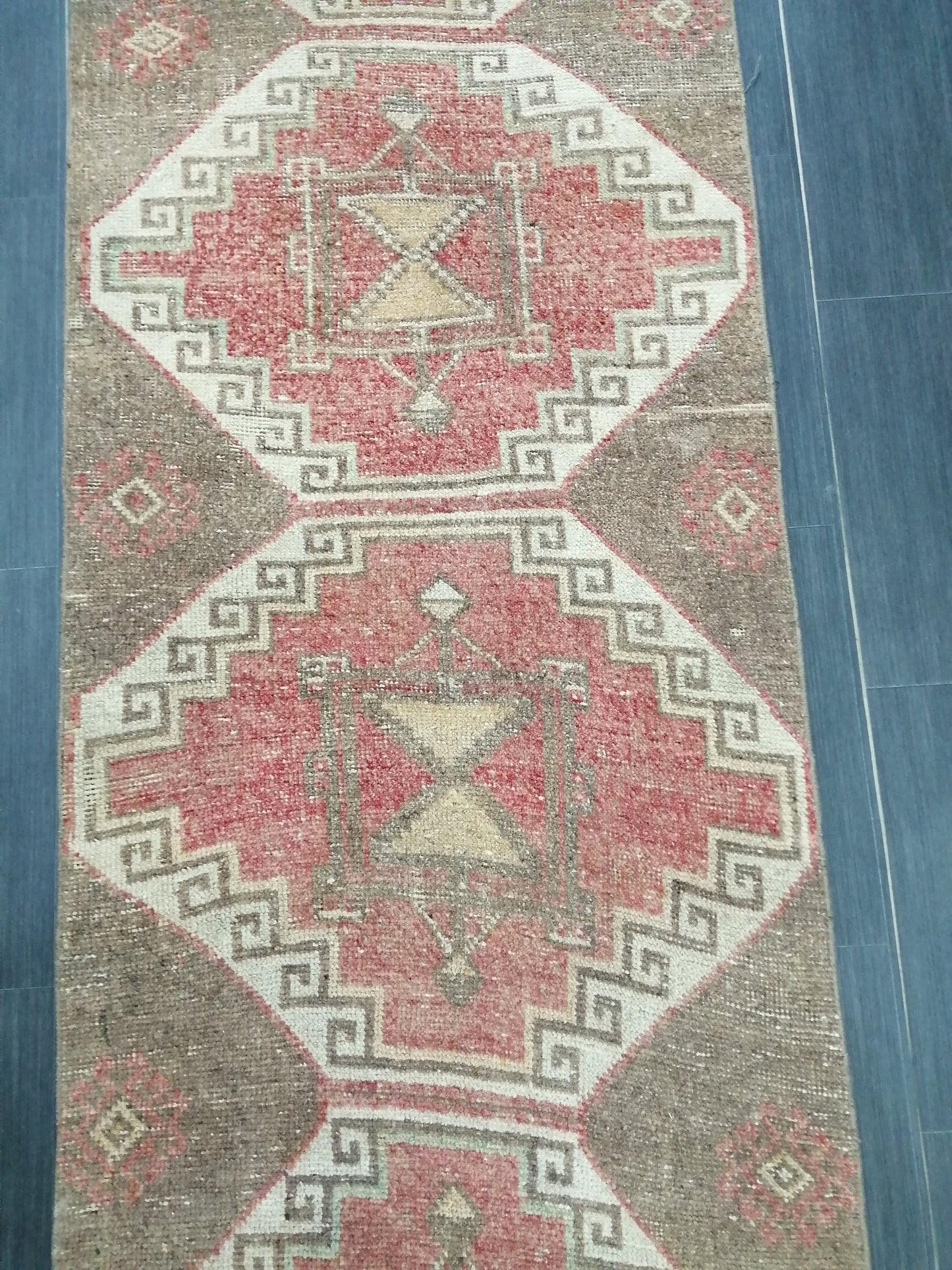 11x2.9 Oushak Runner Rug Turkish Runner Rug Vintage Runner Rug Hallway Runner Rug Kitchen Runner Rug Wool Runner Rug Wool Oushak Rug