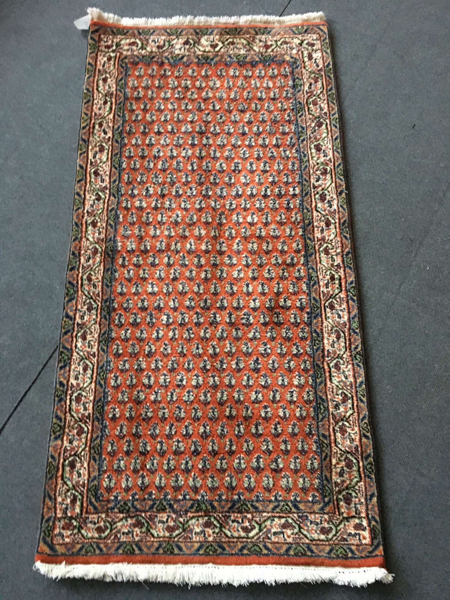 2x4 feet small new turkish rug, handmade vintage small rug, wool oushak kitchen rug,hallway rug, laundry rug