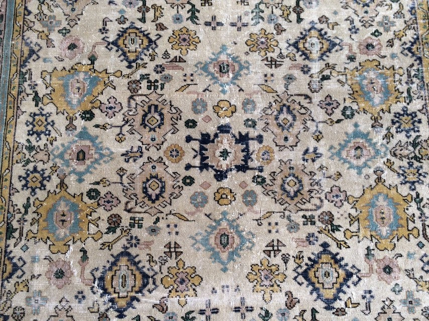 Green Turkish  Rug,Oushak Rug,Turkish Rug