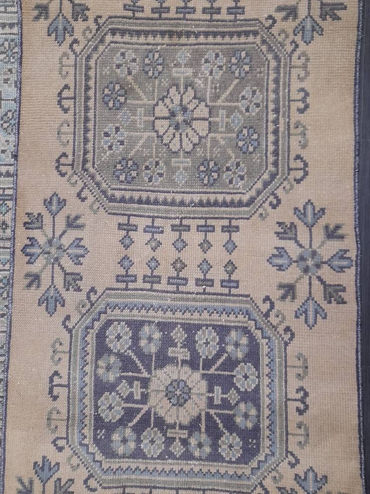 2 8 x 12 Oushak Runner Rug Turkish Runner Rug Vintage Runner Rug Hallway Runner Rug Kitchen Runner Rug Wool Runner Rug Wool Oushak Rug