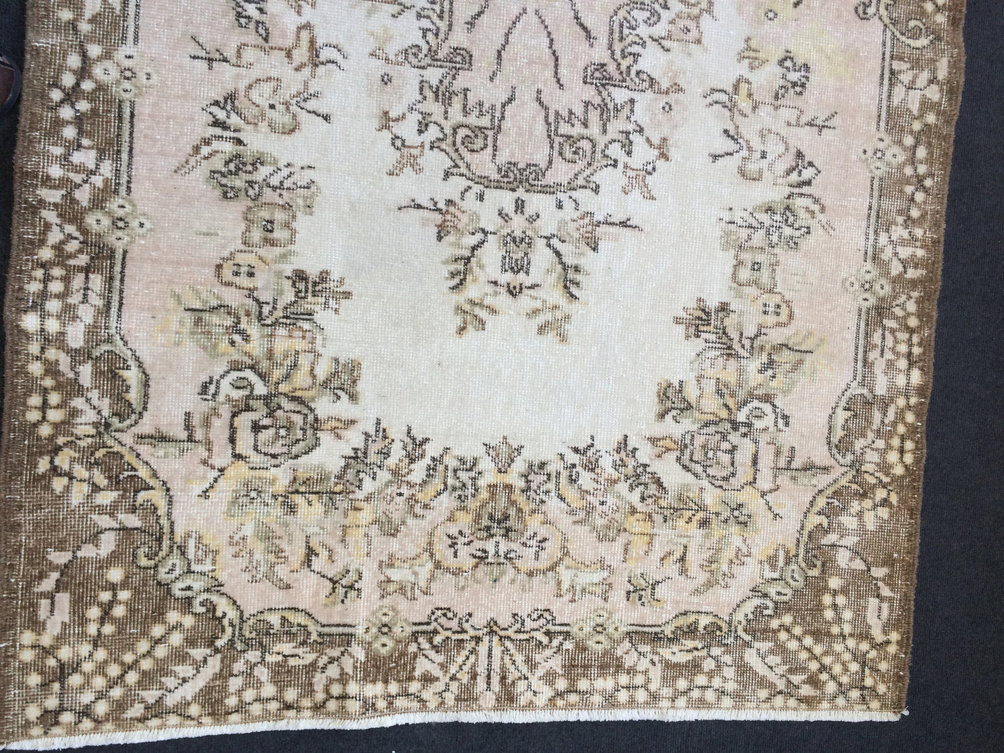 Oushak Runner Rug Turkish Runner Rug Vintage Runner Rug Hallway Runner Rug Kitchen Runner Rug Wool Runner Rug Wool Oushak Rug