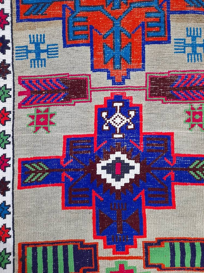 2.8 x 11 Oriental Runner Rug Rug Vintage Runner Rug Hallway Runner Rug Kitchen Runner Rug Wool Runner Persian Runner Rug Kurdish Runner Rug