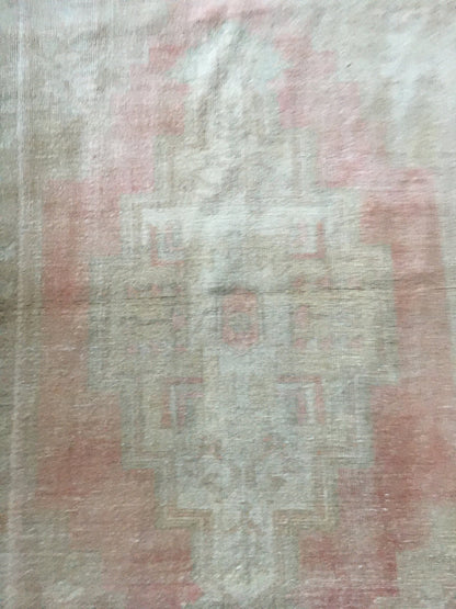 4x8 feet turkish anatolian kitchen rug, handmade vintage beige bedroom rug, living room rug ,bathroom rug