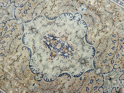 Persian RUG Oriental 6.2 x 9.7 Rug Large Area Rug, VINTAGE Rug, Turkish Low Wool Pile Rug,Hand Knotted Rug Antique Rug Muted Anatolian Rug