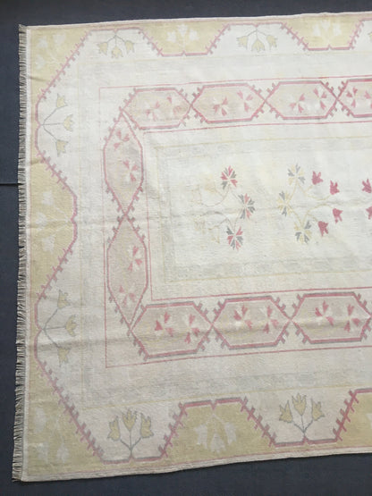 5x7 feet  muted turkish rug, pastel bohemian rug, vintage oushak rug, wool etnique rug, kitchen rug, living room rug, lounge area floor rugs