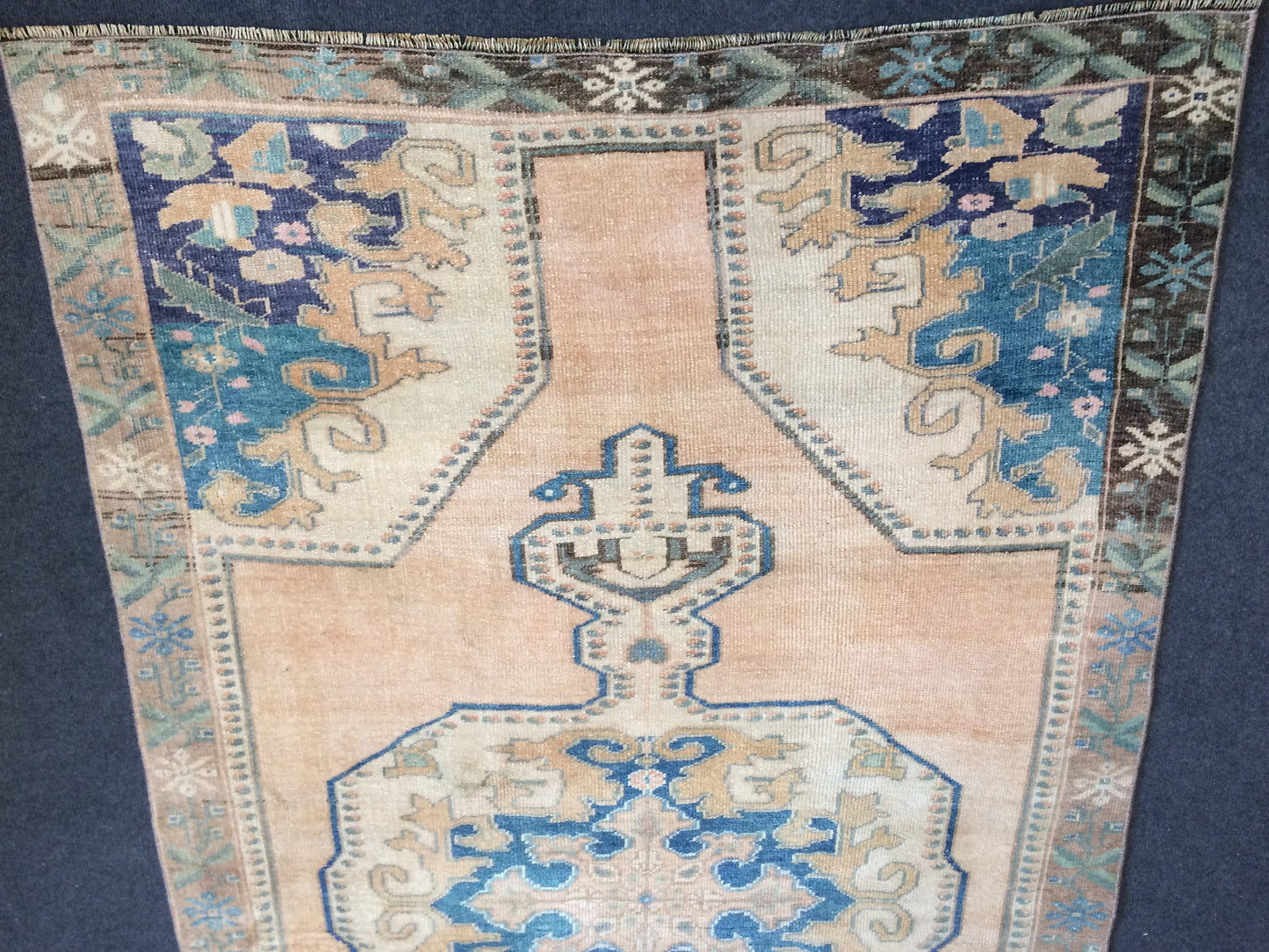 OUSHAK RUG TURKISH Oushak Rug Vintage Rug Turkish Rugs Wool Oushak Rug Hand Made Rugs Vintage Turkish Rug