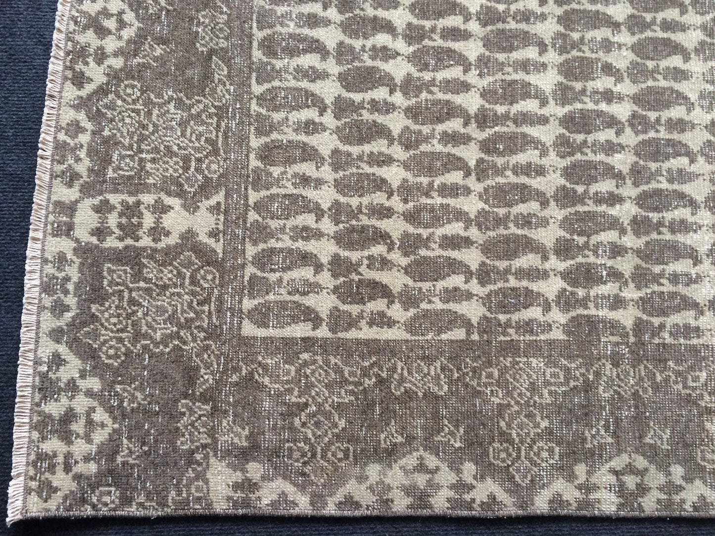 Persian RUG TURKISH Oushak Rug Vintage Oushak Runner Rug Vintage  Rug Wool Oushak Rug Hand Made Rugs Vintage Turkish Rug