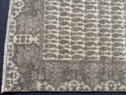 Persian RUG TURKISH Oushak Rug Vintage Oushak Runner Rug Vintage  Rug Wool Oushak Rug Hand Made Rugs Vintage Turkish Rug