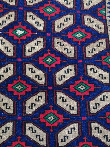 Twin Vintage Rug Mini Rug Navy Oushak Rug Small Area Rug Pair Turkish Rug Hand Made Rug A Pair Small Rug Twin Oriental Rug