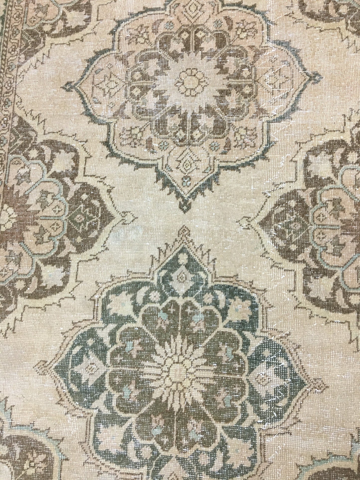 Vintage Runner Rug 4.8 x 14 Vintage Runner Hand Knotted TURKISH Runner Vintage Runner Distressed Vintage Persian Muted Runner Rug