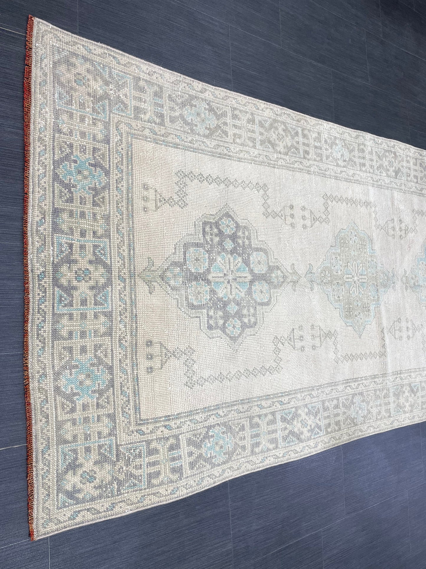 Muted Vintage Runner Rug 3.9 x 11.6 Vintage Persian Runner Rug  Hallway Runner Rug Turkish Runner Kitchen Runner Rug Antique Wool Runner