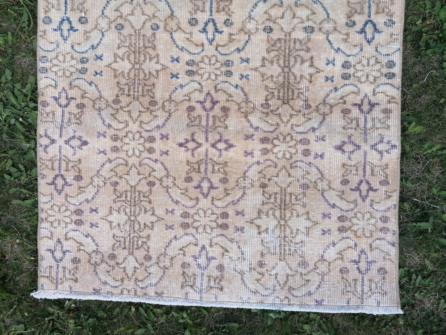 Turkısh rug vıntage rug, vıntage turkısh rug, hand made rug,wool rug 2'8x6 feet