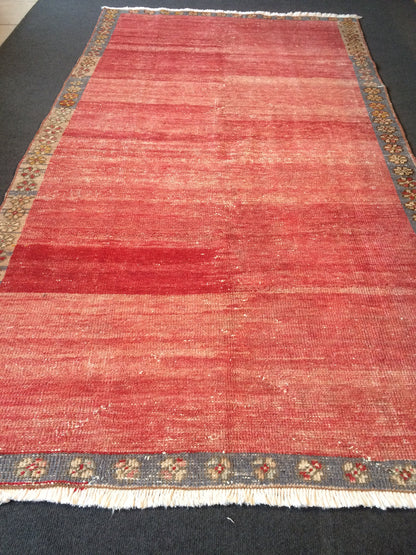 VINTAGE Rug, OUSHAK Rug,  Rustic Rug, Bohemian Rug, Rug Runner, Rugs Runner, Turkish Rug , Farmhouse Rug, Vintage Rug, Minimalist Rug