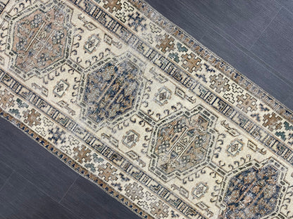 Vintage Persian Runner 2.8 x 11 Rug Antique Runner Rug Handmade Runner Staircase Runner Distressed Runner Wool Runner Rug Oriental Runner