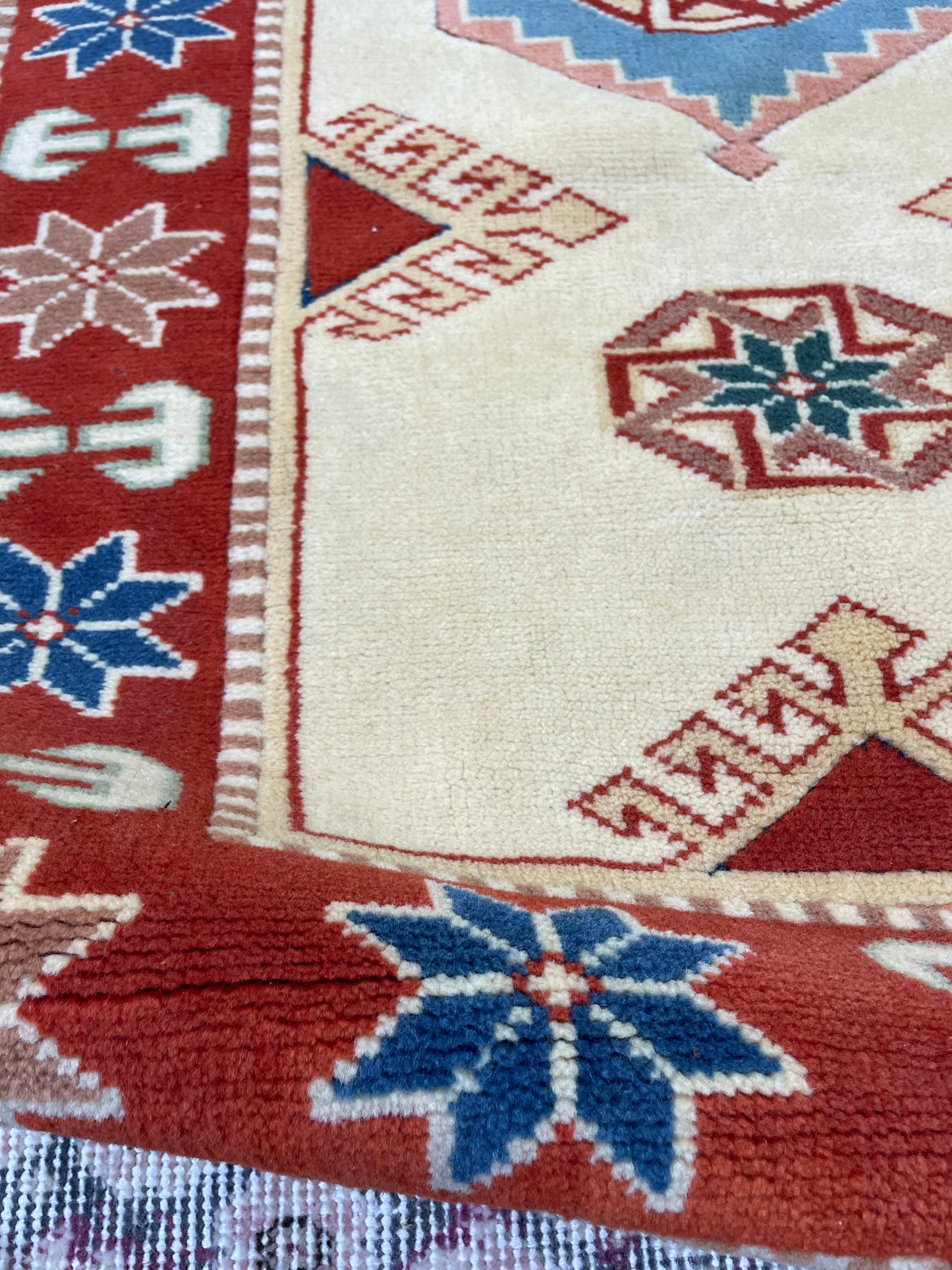 New Handmade Oushak 2.6 x 11.3 Runner Rug Turkish New Hand Knotted Runner Rug Traditional Wool Runner Rug Hallway Runner Rug Not Used