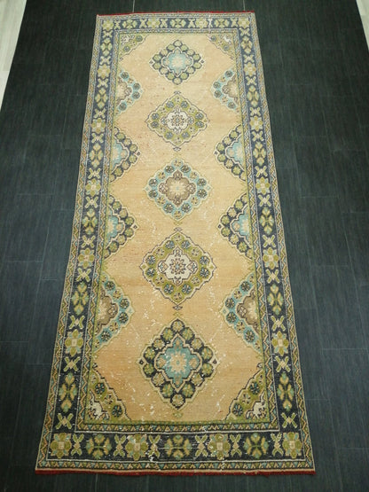 11.3 x 4.5 Large Rugs, Handmade Rug, Oushak Rug, Rustic Rug, Bohemian Rug, Qualty Runner, Turkish Rug, Farmhouse Rug, Vintage Rug, Wool rug