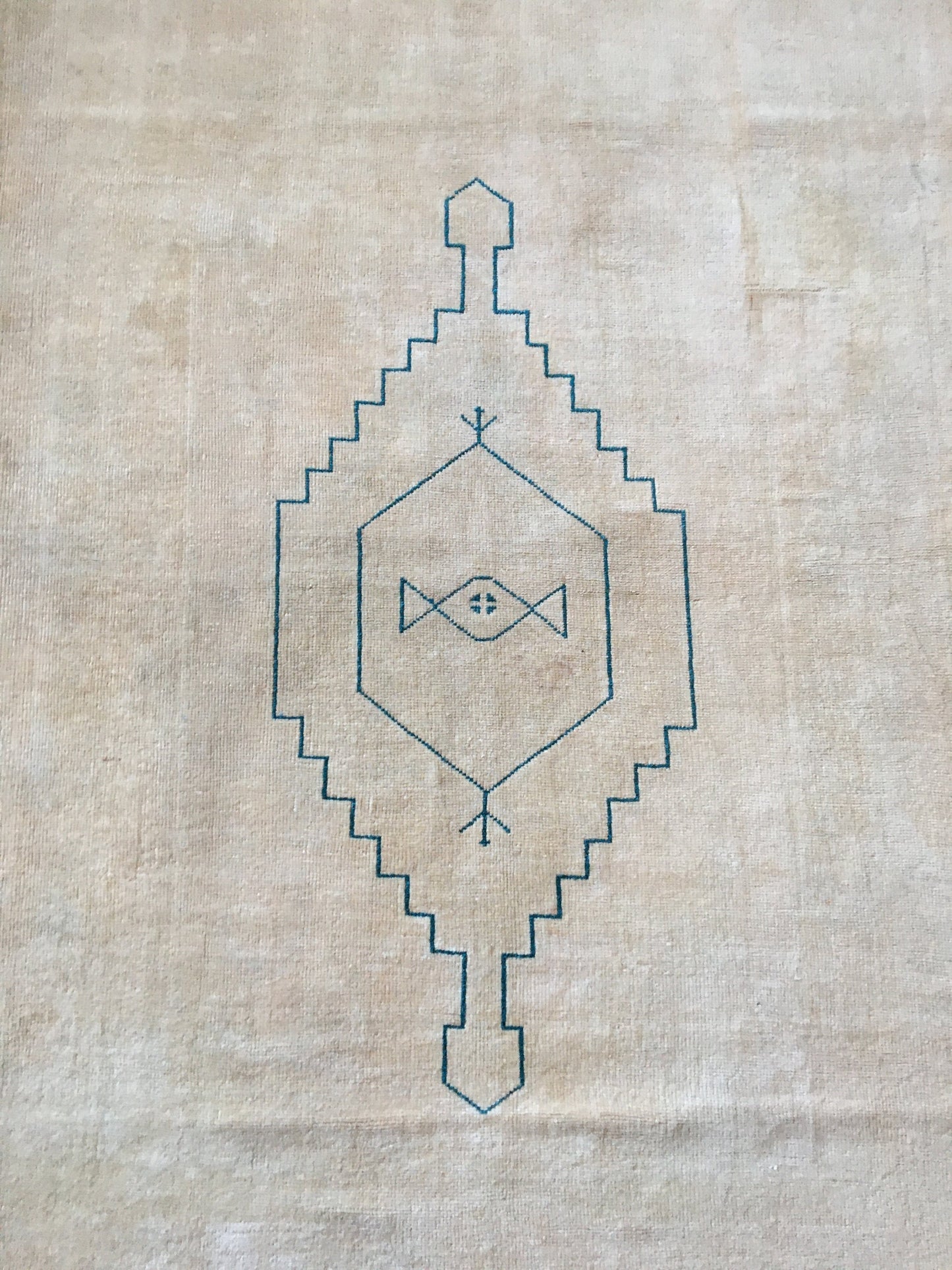 4x7 feet natural muted soft colors wool rug, large oushak bedroom rug, handmade wide living room floor rug, turkish office rug, bathroom rug